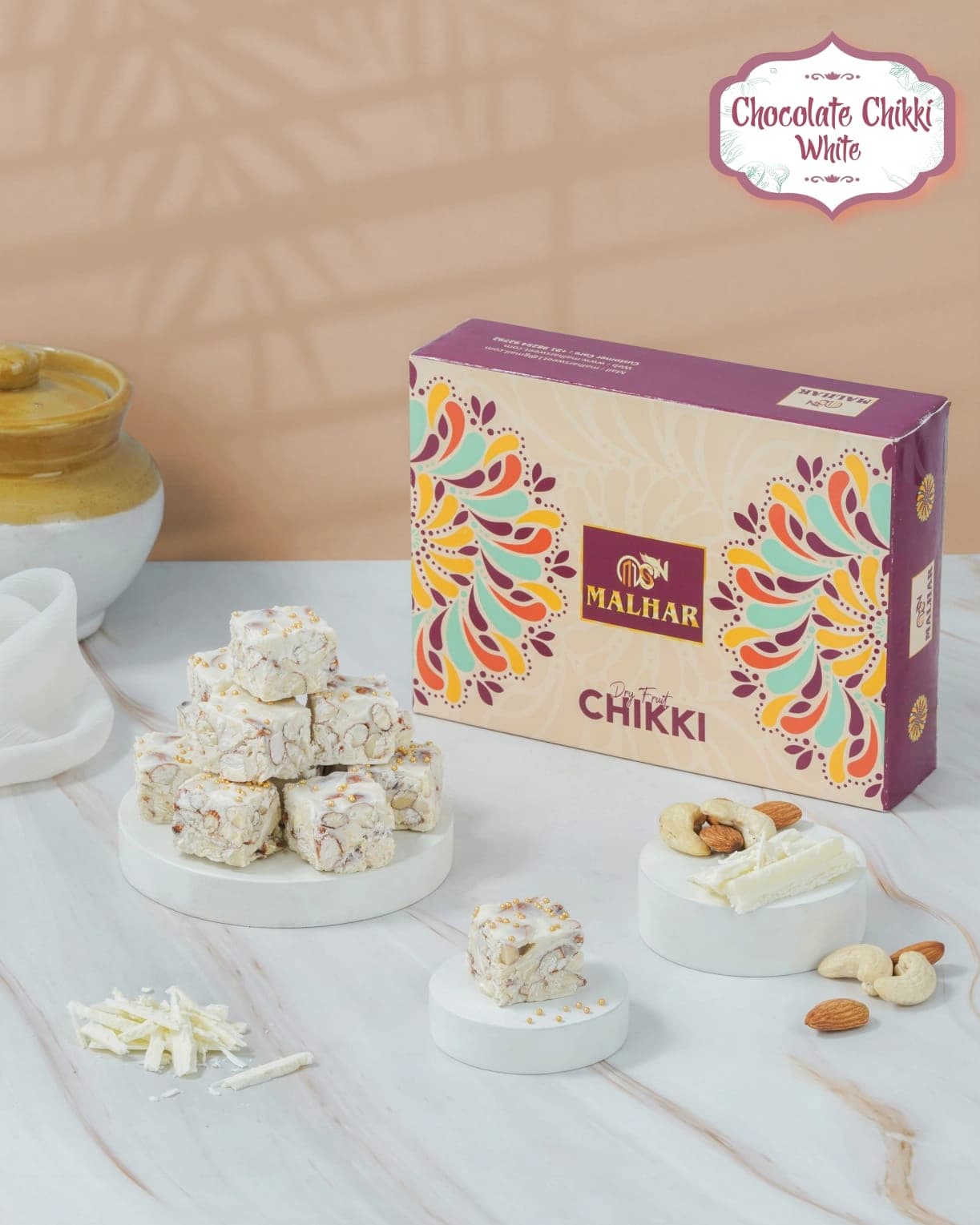 White Chocolate Chikki